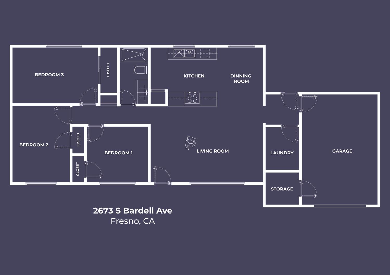 2673 S Bardell Ave, Fresno, CA 93706